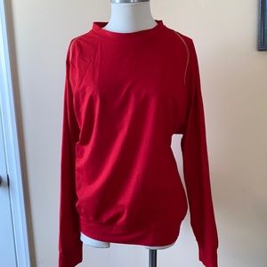 Red sweatshirt